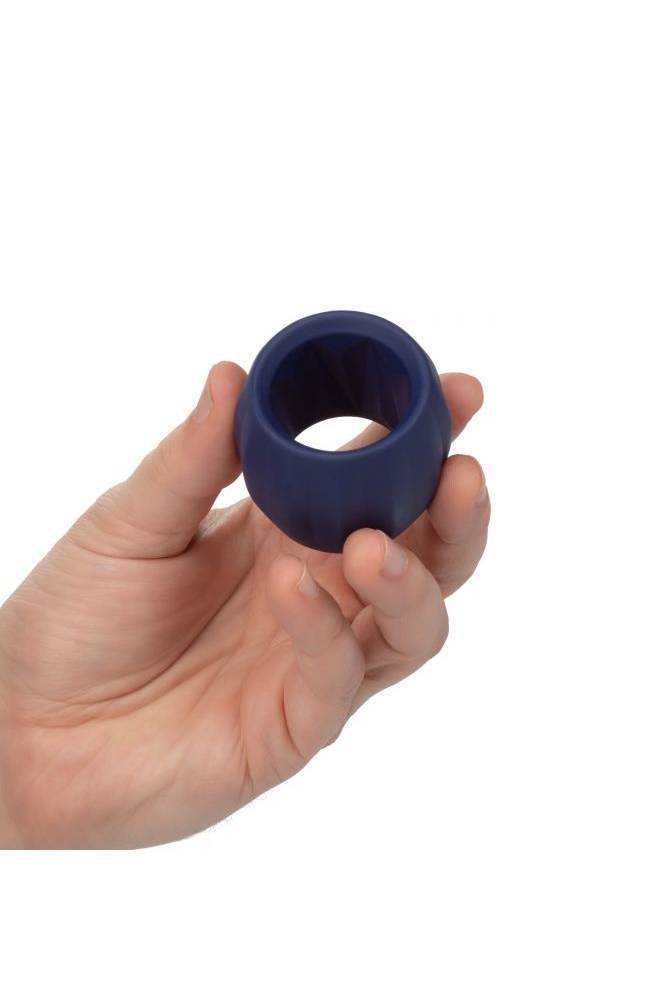 Cal Exotics - Viceroy - Reverse Stamina Cock Ring - Blue - Stag Shop