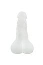 Evolved - Gender X - Stroke and Poke 2-in-1 Stroker & Dildo - Clear - Stag Shop