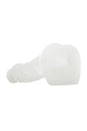 Evolved - Gender X - Stroke and Poke 2-in-1 Stroker & Dildo - Clear - Stag Shop