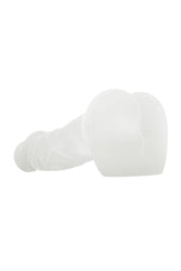Evolved - Gender X - Stroke and Poke 2-in-1 Stroker & Dildo - Clear - Stag Shop