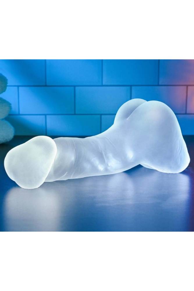 Evolved - Gender X - Stroke and Poke 2-in-1 Stroker & Dildo - Clear - Stag Shop
