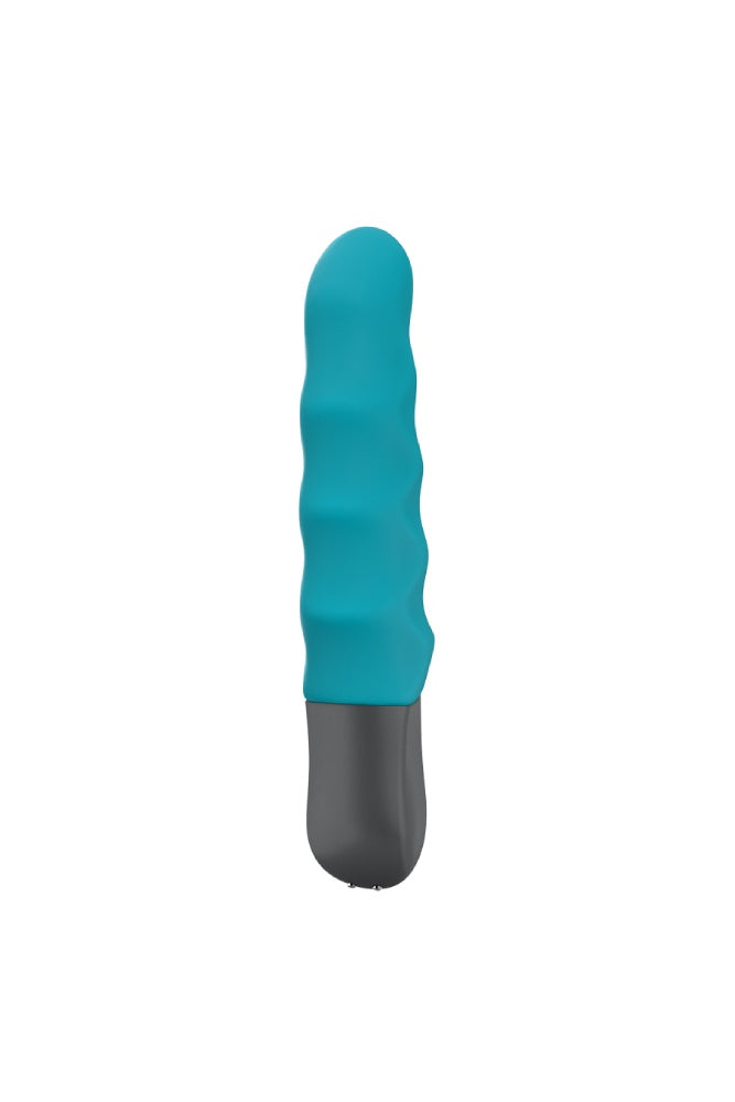 Fun Factory - Stronic Surf Ribbed Pulsator - Petrol - Stag Shop