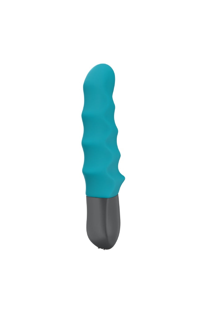 Fun Factory - Stronic Surf Ribbed Pulsator - Petrol - Stag Shop