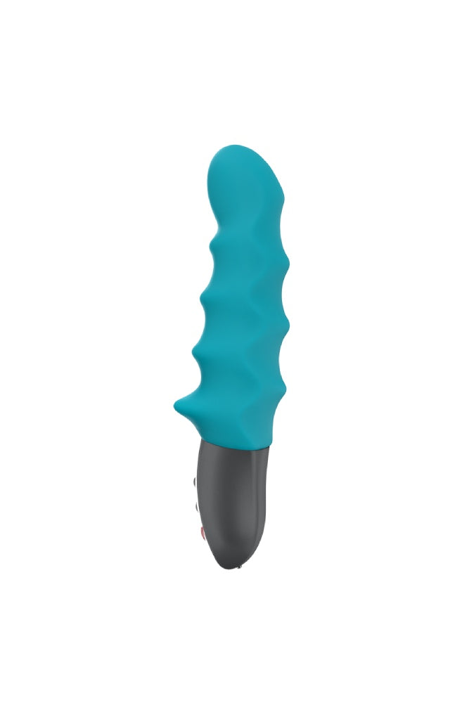 Fun Factory - Stronic Surf Ribbed Pulsator - Petrol - Stag Shop