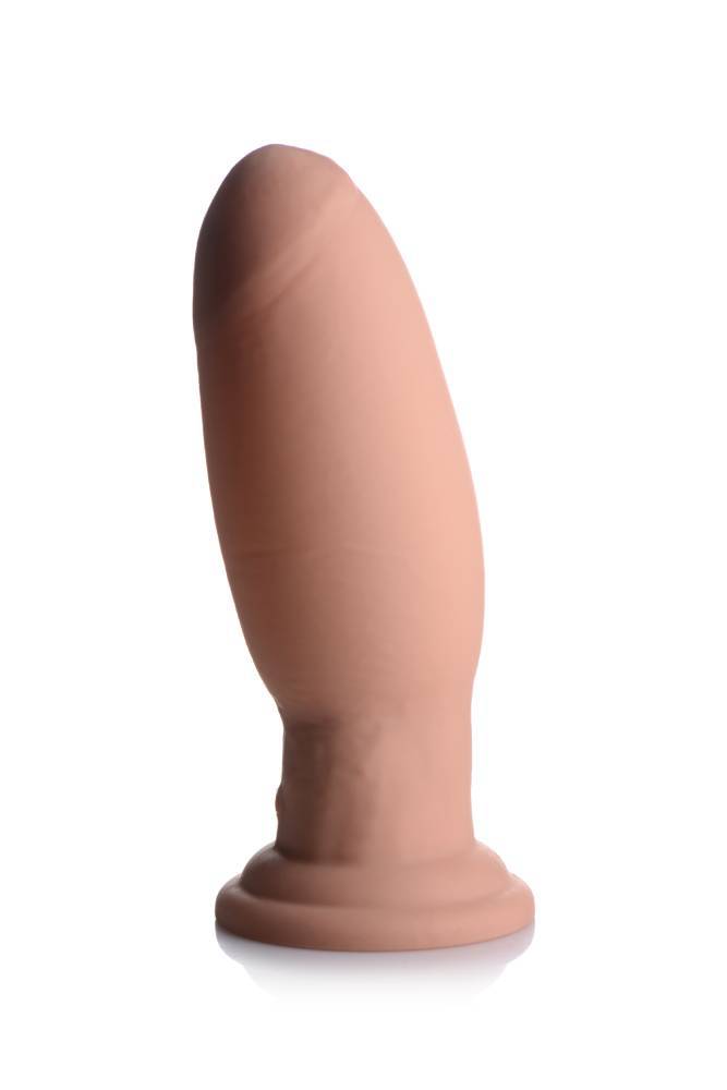 XR Brands - Swell 7X Inflatable Vibrating Silicone Dildo - 7 Inch - Stag Shop