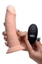 XR Brands - Swell 7X Inflatable Vibrating Silicone Dildo - 7 Inch - Stag Shop
