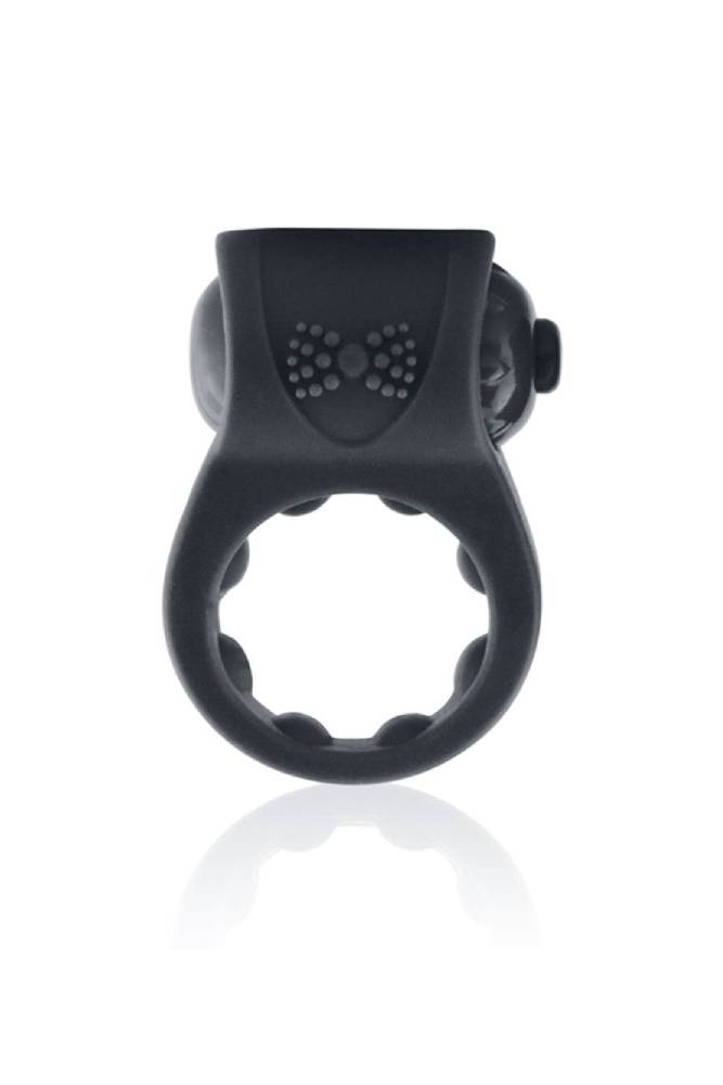Screaming O - PrimO - Tux Silicone Vibrating Cock Ring - Black - Stag Shop