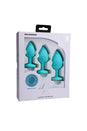 Doc Johnson - A Play - Silicone Anal Trainer Set - Teal - Stag Shop
