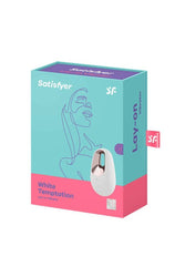 Satisfyer - Layons - White Temptation Vibrator - White/Rose Gold - Stag Shop