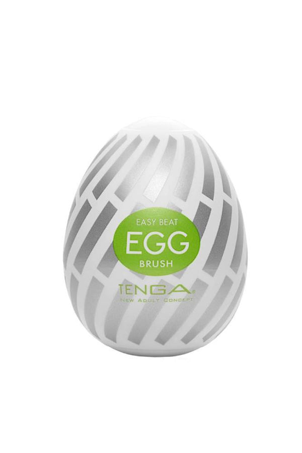 Tenga - Egg - Brush Textured Egg Masturbator - Stag Shop