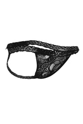 MaleBasics - Lace Jockstrap - Black - Stag Shop
