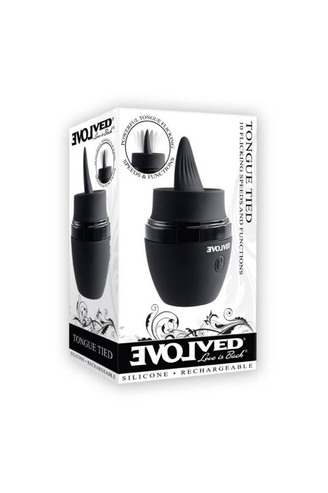 Evolved - Tongue Tied - Oral Sex Simulator - Black - Stag Shop
