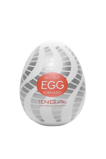 Tenga - Egg - Tornado Textured Egg Masturbator - Stag Shop