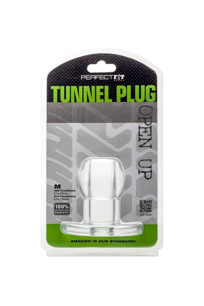 Perfect Fit - Tunnel Plug - Clear - Medium - Stag Shop