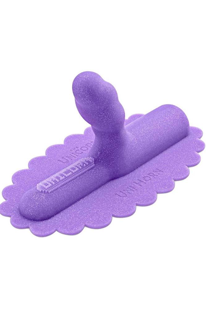 Cowgirl - Unicorn - Uni Horn - Twisted Textured Silicone Attachment - Stag Shop