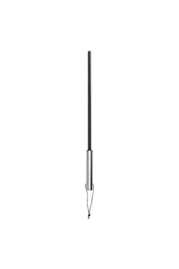 Thumbnail for Ouch by Shots Toys - Cane With Stainless Steel Handle - Black - Stag Shop