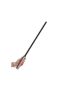 Thumbnail for Ouch by Shots Toys - Cane With Stainless Steel Handle - Black - Stag Shop