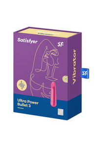 Thumbnail for Satisfyer - Ultra Power Bullet 3 - Rechargeable Waterproof Bullet Vibrator - Red - Stag Shop