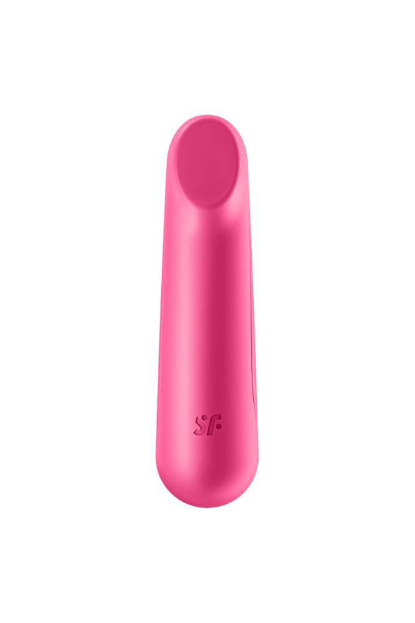 Satisfyer - Ultra Power Bullet 3 - Rechargeable Waterproof Bullet Vibrator - Red - Stag Shop