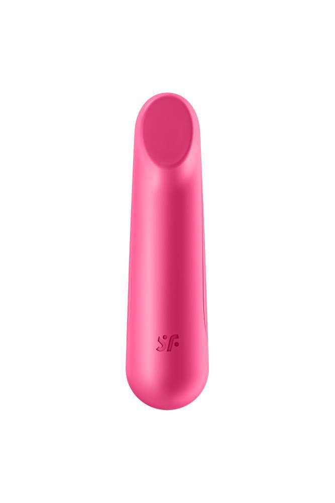 Satisfyer - Ultra Power Bullet 3 - Rechargeable Waterproof Bullet Vibrator - Red - Stag Shop