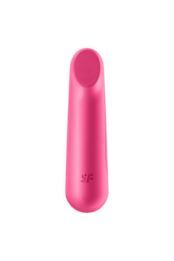 Satisfyer - Ultra Power Bullet 3 - Rechargeable Waterproof Bullet Vibrator - Red - Stag Shop
