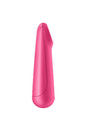 Satisfyer - Ultra Power Bullet 3 - Rechargeable Waterproof Bullet Vibrator - Red - Stag Shop