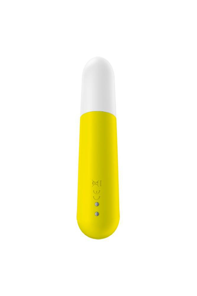 Satisfyer - Ultra Power Bullet 4 - Rechargeable Waterproof Bullet Vibrator - Yellow - Stag Shop
