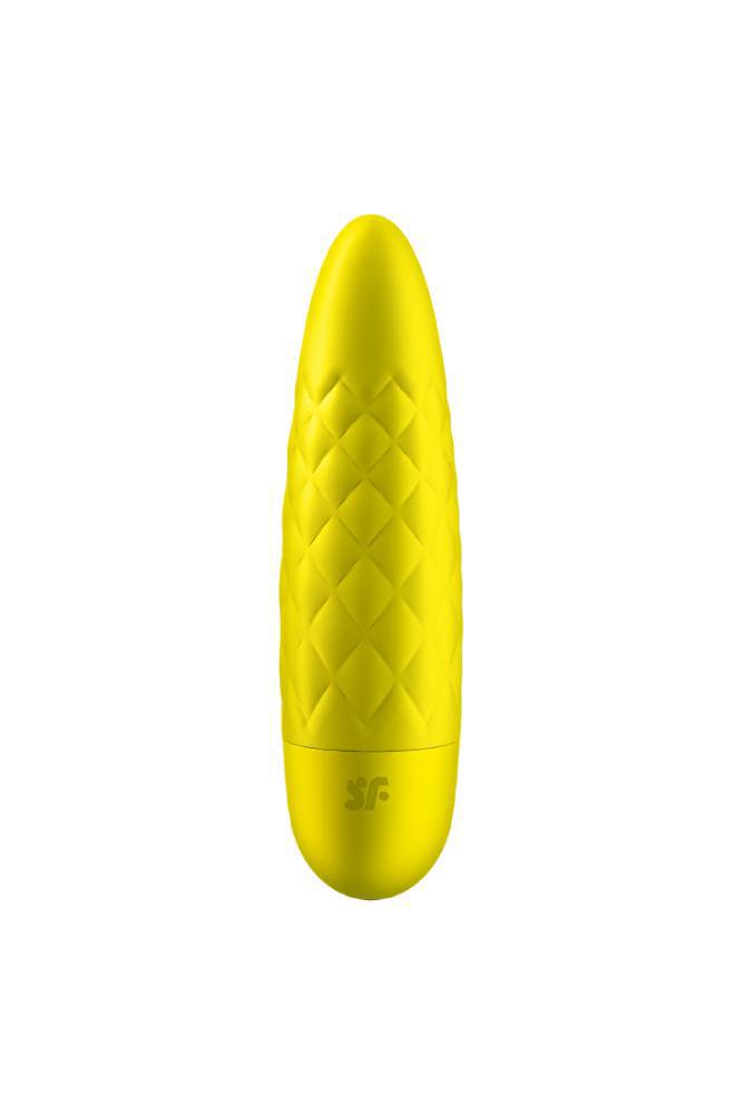 Satisfyer - Ultra Power Bullet 5 - Rechargeable Waterproof Bullet Vibrator - Yellow - Stag Shop
