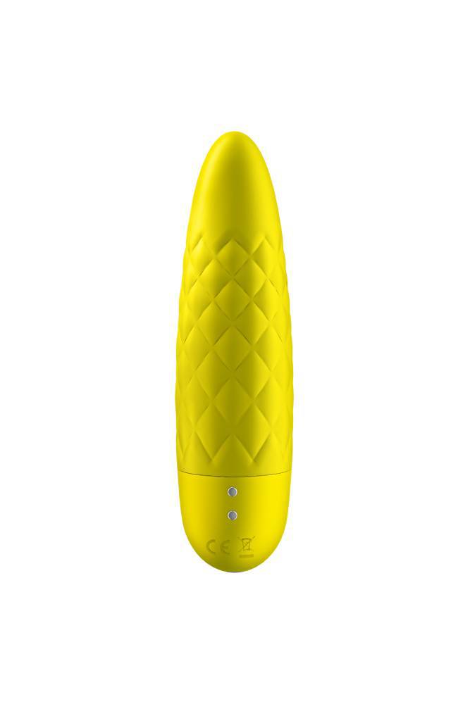 Satisfyer - Ultra Power Bullet 5 - Rechargeable Waterproof Bullet Vibrator - Yellow - Stag Shop
