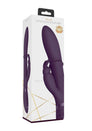 Shots Toys - VIVE - Halo - Stimulating Ring Rabbit Vibrator - Purple - Stag Shop