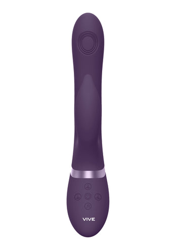 Shots Toys - VIVE - Aimi - Pulse Wave & Vibrating G-Spot Rabbit - Purple - Stag Shop