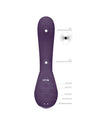 Shots Toys - VIVE - Miki - Pulse Wave & Flickering G-Spot Vibrator - Purple - Stag Shop