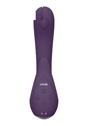 Shots Toys - VIVE - Miki - Pulse Wave & Flickering G-Spot Vibrator - Purple - Stag Shop