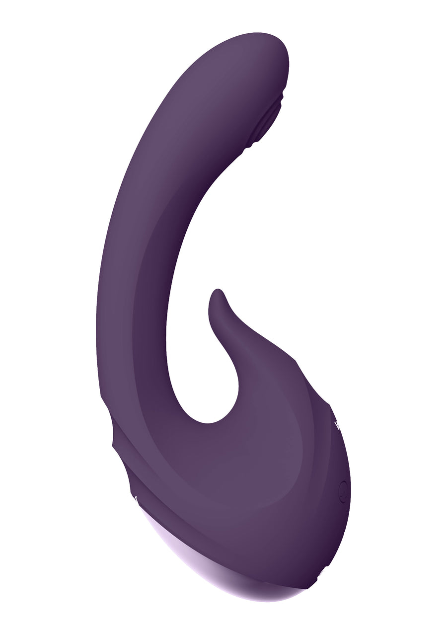 Shots Toys - VIVE - Miki - Pulse Wave & Flickering G-Spot Vibrator - Purple - Stag Shop