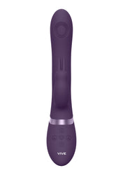 Shots Toys - VIVE - Rini Pulse Wave & Double Penetration Rabbit Vibrator - Purple - Stag Shop