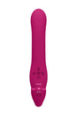 Shots Toys - VIVE - Ai Dual Vibrating & Air Wave Tickler Strapless Strap On - Pink - Stag Shop