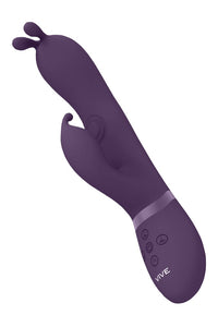 Thumbnail for Shots Toys - VIVE - Gada Rabbit Vibrator with Pulse Wave Shaft - Purple - Stag Shop