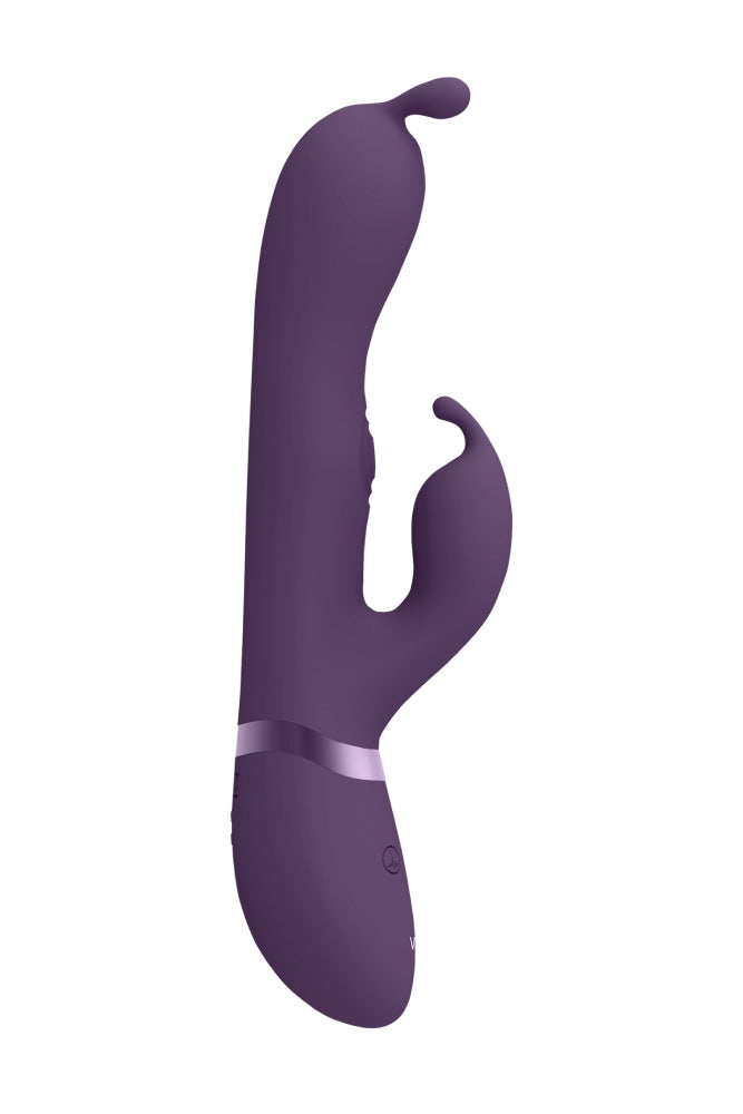 Shots Toys - VIVE - Gada Rabbit Vibrator with Pulse Wave Shaft - Purple - Stag Shop