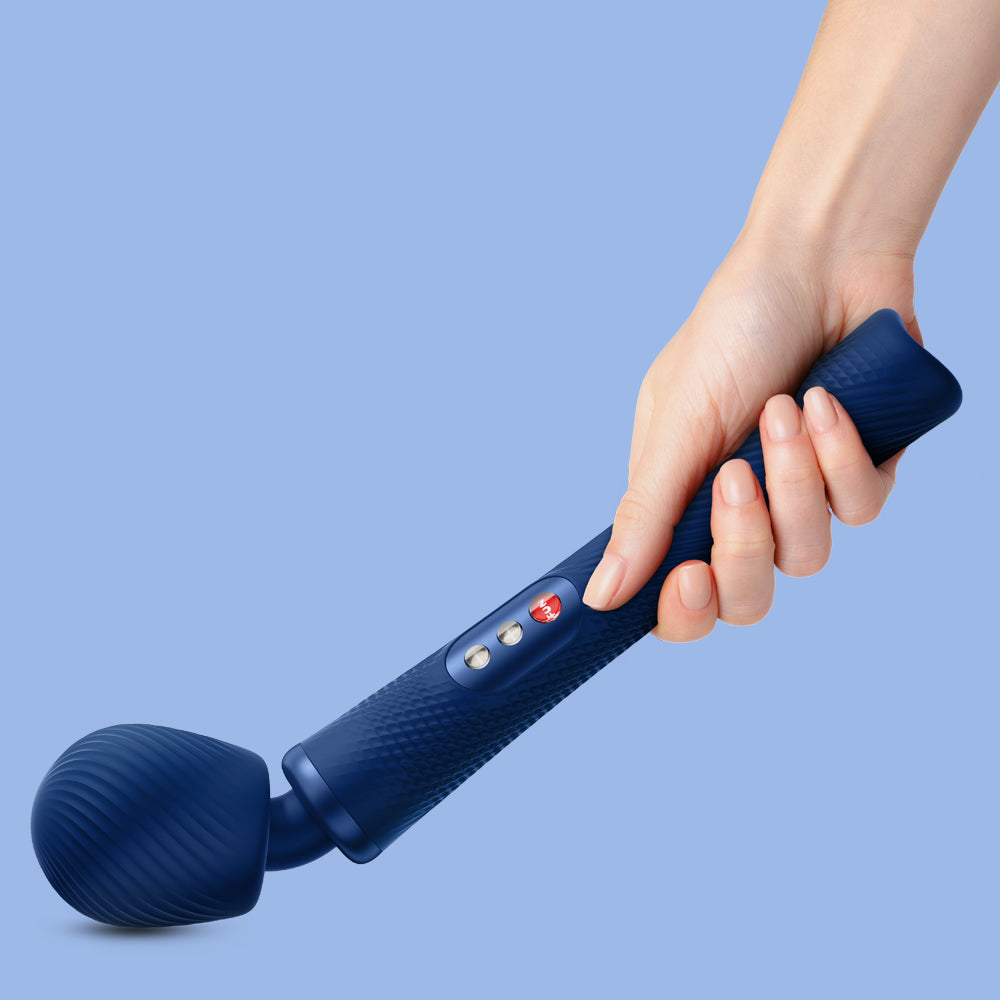 Fun Factory - Vim Rechargeable Massage Wand - Blue - Stag Shop