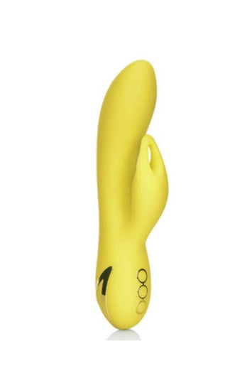 Cal Exotics - California Dreaming - Venice Vixen Dual Vibrator - Yellow - Stag Shop