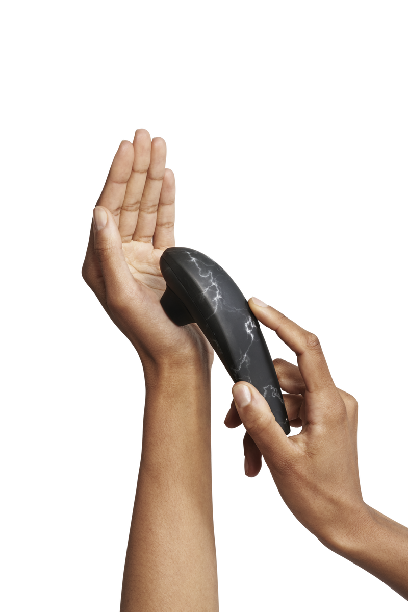 Womanizer - Marilyn Monroe x Womanizer Classic 2 Clitoral Stimulator - Black - Stag Shop