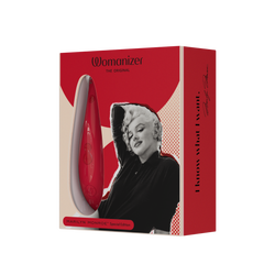 Womanizer - Marilyn Monroe x Womanizer Classic 2 Clitoral Stimulator - Red - Stag Shop