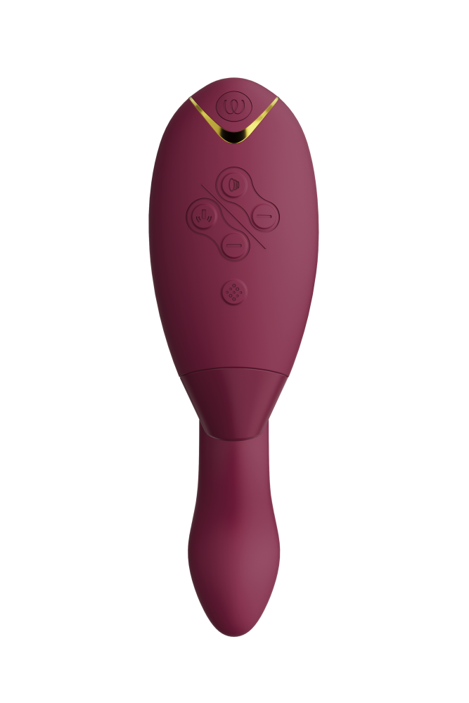 Womanizer - Duo 2 Dual Stimulation Vibrator - Bordeaux - Stag Shop