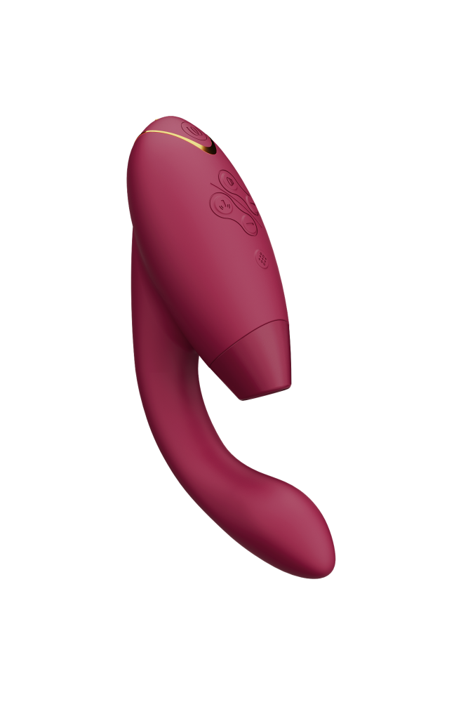 Womanizer - Duo 2 Dual Stimulation Vibrator - Bordeaux - Stag Shop