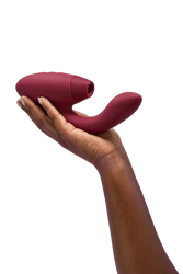 Womanizer - Duo 2 Dual Stimulation Vibrator - Bordeaux - Stag Shop