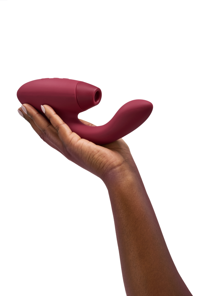 Womanizer - Duo 2 Dual Stimulation Vibrator - Bordeaux - Stag Shop