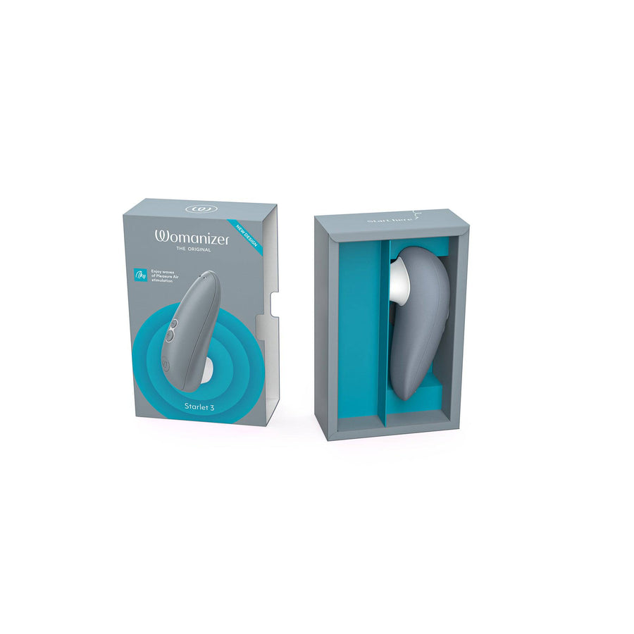 Womanizer - Starlet 3 Mini Clitoral Stimulator - Grey - Stag Shop