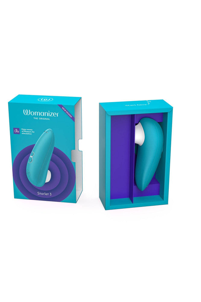 Womanizer - Starlet 3 Mini Clitoral Stimulator - Turquoise - Stag Shop