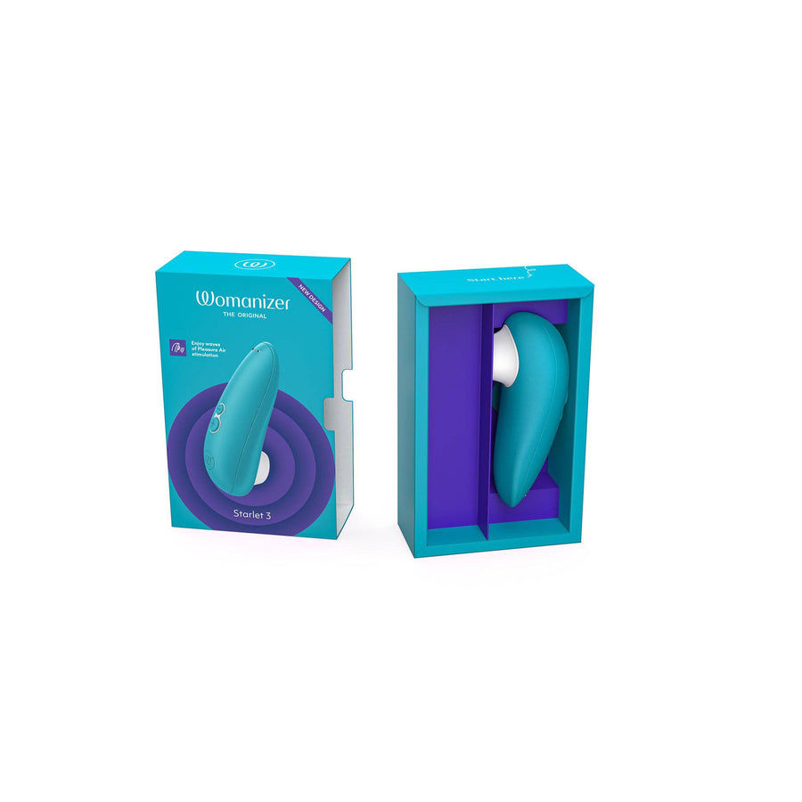 Womanizer - Starlet 3 Mini Clitoral Stimulator - Turquoise - Stag Shop
