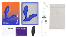 We-Vibe - Vector + Prostate Massager - Royal Blue - Stag Shop